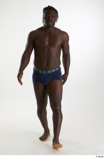 Kato Abimbo  1 front view underwear walking whole body…